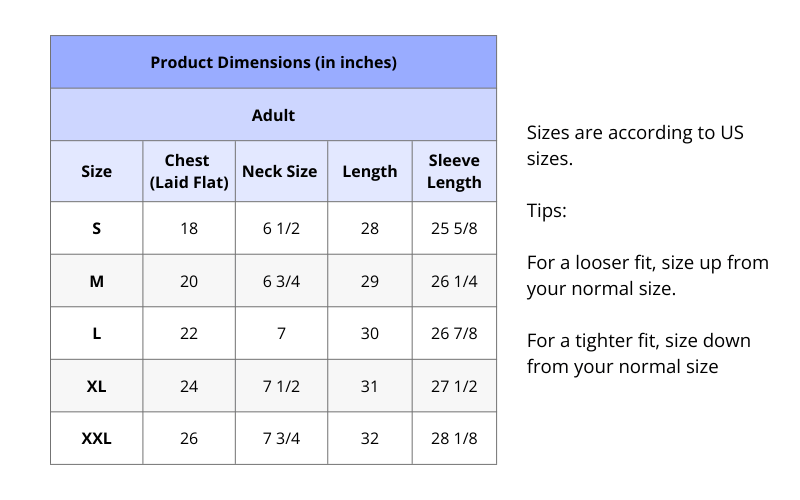 PK Fresh Classic Full Chest Long Sleeve Shirt