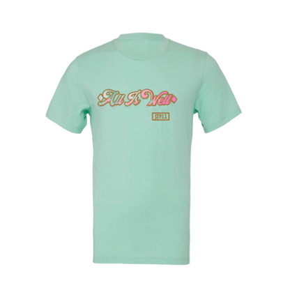 All is Well Mint with Sparkleberry & Silver Logo T-Shirt