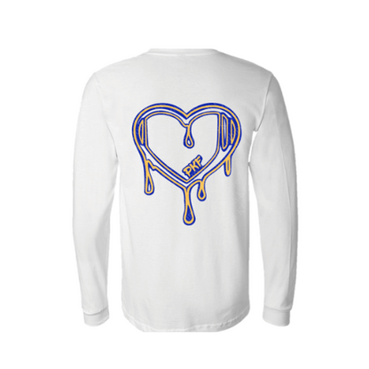 Let Brotherly Love Continue White Long Sleeve Shirt