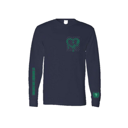 Let Brotherly Love Continue Pocket Long Sleeve Shirt