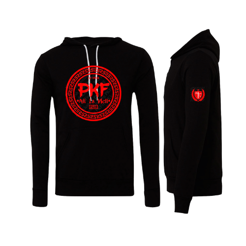 PK Fresh Classic Black & Red Hoodie