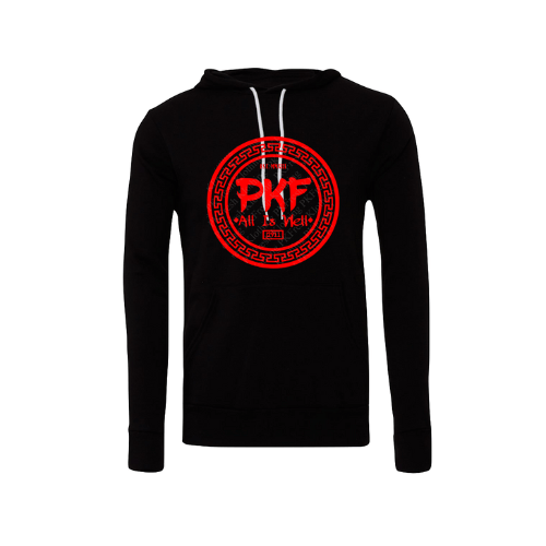 PK Fresh Classic Black & Red Hoodie