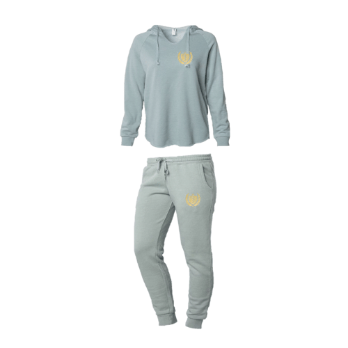 Women's Cut PK Fresh Classic Sage Jogger Suit